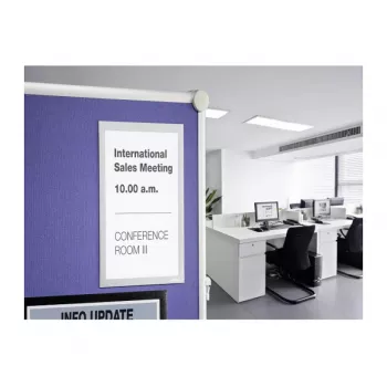 DURABLE DURAFRAME GRIP A4 informačný rám, samolepiaci, čierny, 1 ks 496823