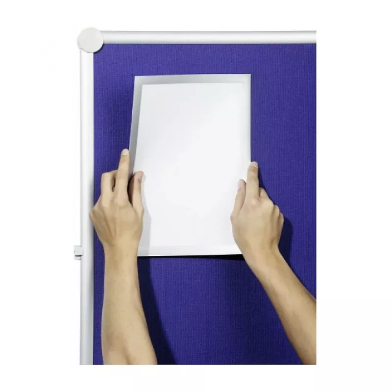 DURABLE DURAFRAME GRIP A4 informačný rám, samolepiaci, čierny, 1 ks 496823