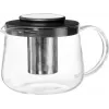 Ritzenhoff & Breker Yucca čajník 1,5 L čierny/transparentný 156713