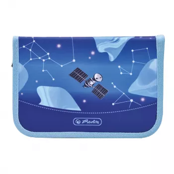 herlitz Cosmic Explorer peračník, 31 dielov, polyester, 205 x 140 x 38 mm, 2 chlopne, vesmírny dizajn 400197095
