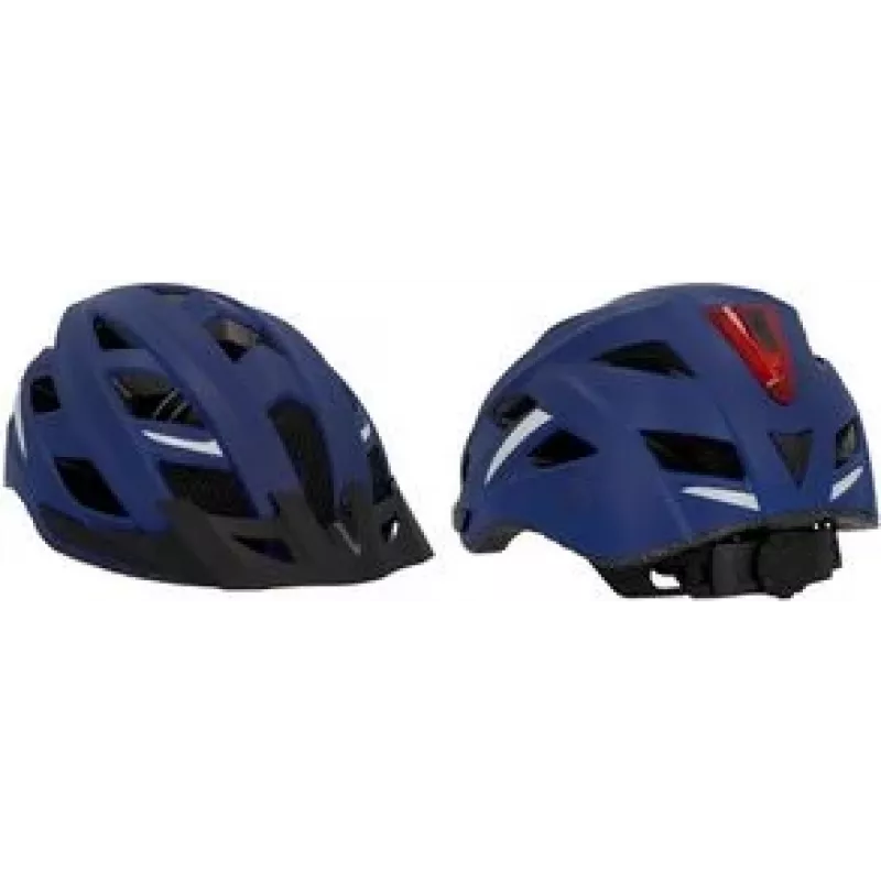 FISCHER Urban Plus Boston bicyklová prilba L/XL s LED zadným svetlom 50632