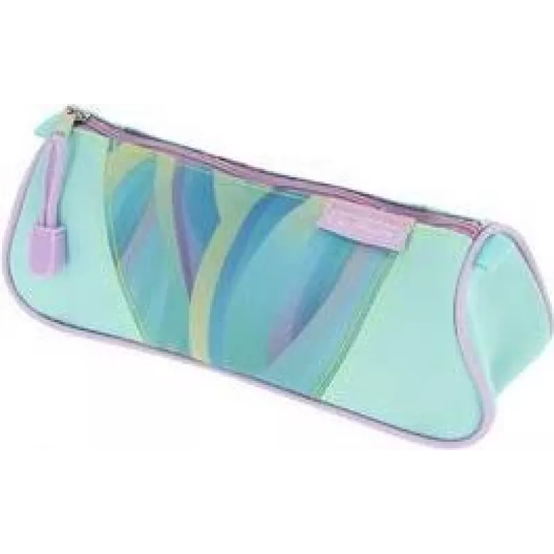 herlitz peračník Dreikant Minty Love polyester, 1 priehradka so zipsom, trojuholníkový tvar - 1 kus (400205917)