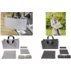 SIGEL BAB02 Desk Sharing Bag Basic L, tmavosivá, 5-dielna sada