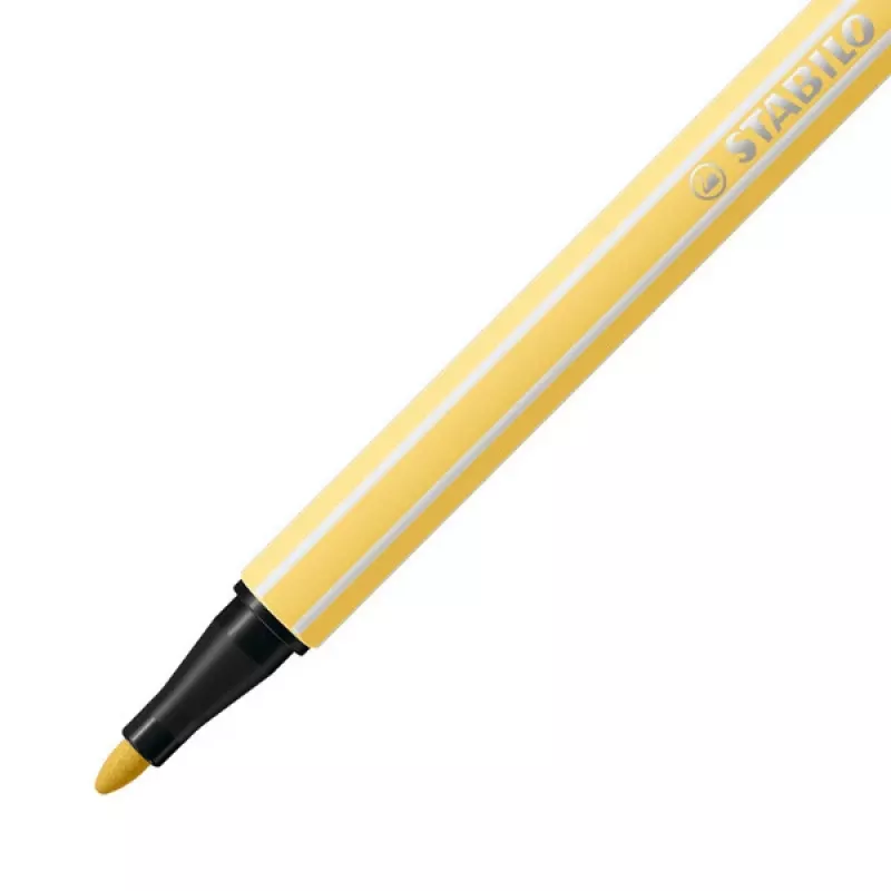 STABILO Pen 68 ARTY 66-dielna sada fixiek v kovovom kufríku, rôzne farby, 1,0 mm 6866-031