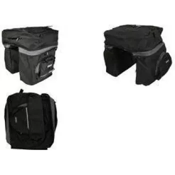 FISCHER cyklistická taška čierna 17L 86245:FISCHER