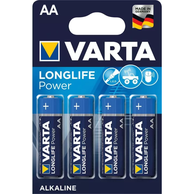 Varta High Energy 04906 AA alkalické batérie balenie 4 ks