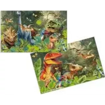 HERMA 3 podložky na stôl z kartónu Dino World - balenie 3 ks (19743)