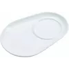 Ritzenhoff & Breker BIANCO oválne porcelánové podložky, 125 x 180 x 20 mm, biela, 6 ks 425895