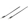 Vivanco 46/10 03FG audio prepojovací kábel 3,5mm jack na 3,5mm jack 0,3m čierny 46130