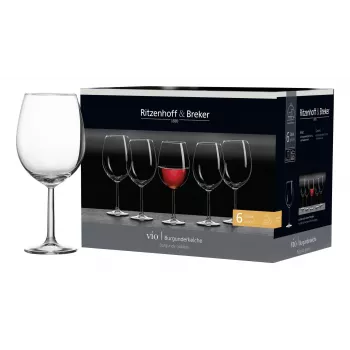 Ritzenhoff & Breker VIO burgundské vínové sklo 570 ml číre (812183)