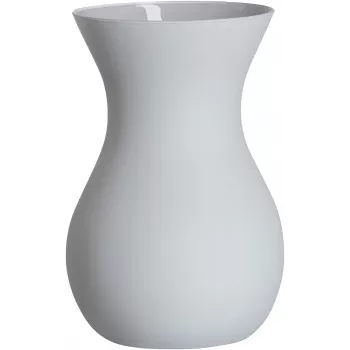 Ritzenhoff & Breker ANNALENA sivá matná sklenená kónická váza na kvety, 180 mm 816723