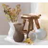 Ritzenhoff & Breker ANNALENA sivá matná sklenená kónická váza na kvety, 180 mm 816723