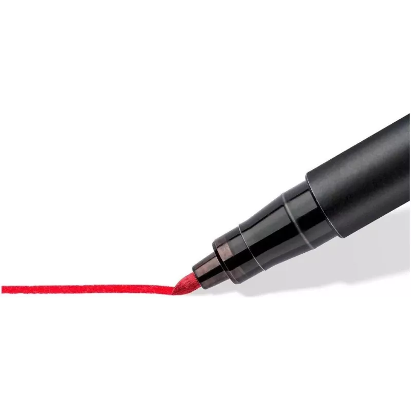 Staedtler Lumocolor Permanent Marker sada 317 C14 - 14 rôznych farieb, jemný hrot 0,6 mm