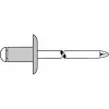 Gesipa slepý nit Al/oceľ 5x25 mm veľká hlava K14 rozsah zovretia 15,0-20,0 mm (balenie 250 ks) 1454126