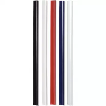 DURABLE Zakladacie lišty A4 3 mm, balenie 50 ks, čierne 293001