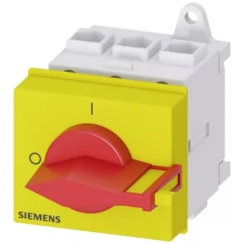 Siemens SENTRON 3LD2 3-pólový odpojovač záťaže 25A 690V červený/žltý 3LD21300TK13