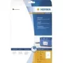 HERMA Special 4824 permanentné samolepiace matne potiahnuté etikety na chrbát zakladača, biele, A4, 25 listov, 100 etikiet