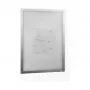 DURABLE DURAFRAME® WALLPAPER A3 strieborný samolepiaci informačný rám 484423