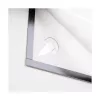 DURABLE DURAFRAME® WALLPAPER A3 strieborný samolepiaci informačný rám 484423