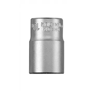 KWB 372213 3/8 palca pohon 13 mm 6-hranný chrom-vanádiový nástrčný kľúč
