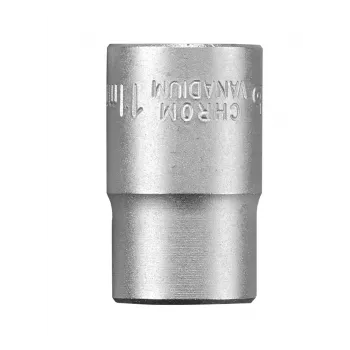 kwb 372211 nástrčný kľúč 11 mm 3/8 palca pohon, chrom-vanádiová oceľ, 6-hranný
