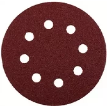 kwb 491904 brúsne kotúče 125 mm P40 balenie 5 ks suchý zips 8 otvorov