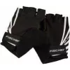 FISCHER cyklistické rukavice Sport, veľkosť S/M, vystužená dlaň, priedušný chrbát ruky, suchý zips, unisex, poloprstové 86313