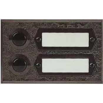 Grothe ETA 502 G káblový zvonček na dvere bronz 5-12V AC/DC 55512
