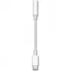 2GO 797008 USB-C na 3,5 mm audio adaptérový kábel, 0,1 m, biely