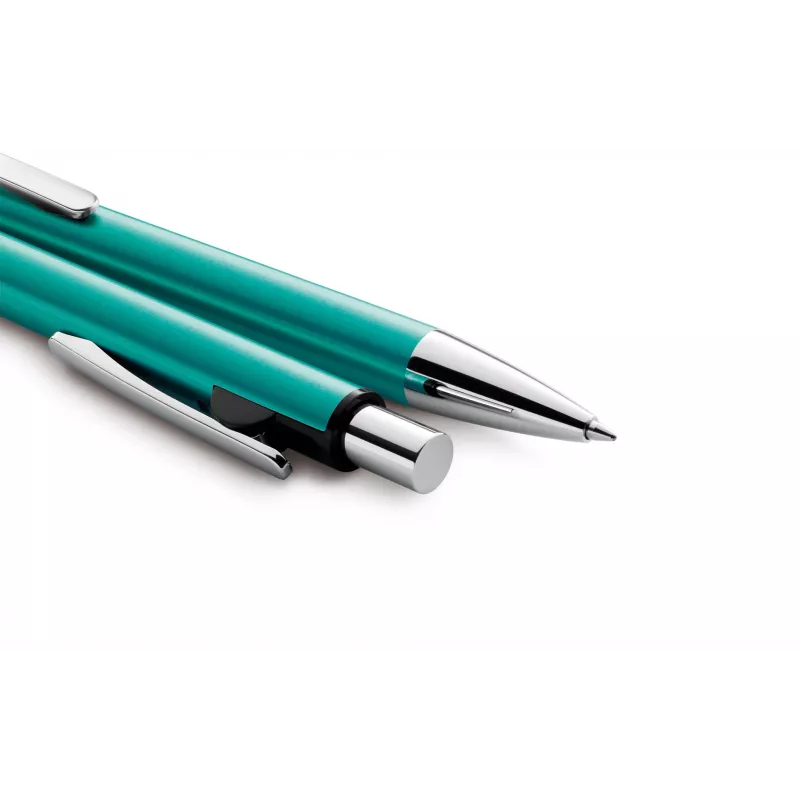 Pelikan Snap Metallic guľôčkové pero, tyrkysový perleťový lesk hliníkové puzdro 300000461