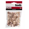 kwb Kužeľové podložky 15 mm, biela, 50 kusov 032115