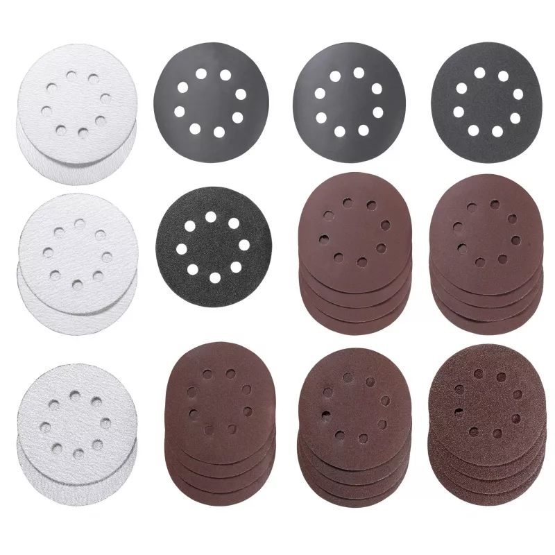 kwb 492104 delta brúsny papier set, zrnitosť 40, Ø 225 mm, 5 kusov