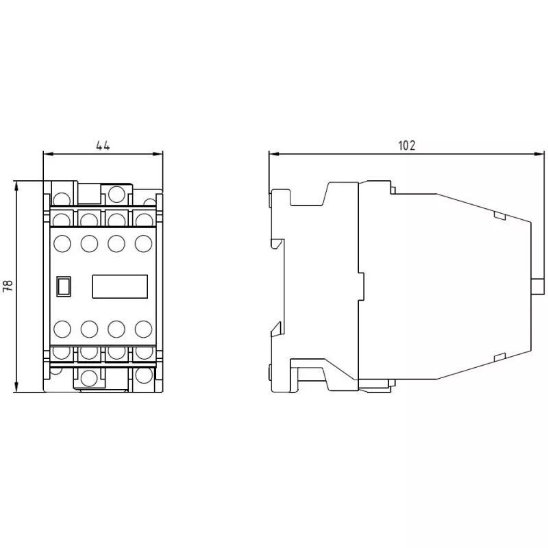 SIEMENS pomocný stýkač 62E 6NO+2NC AC230V 3TH4262-0A (3TH42620AP0)