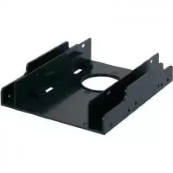 RENKFORCE HDA-252P 3,5 palca na 2x 2,5 palca HDD/SSD montážny rám, kov, čierny