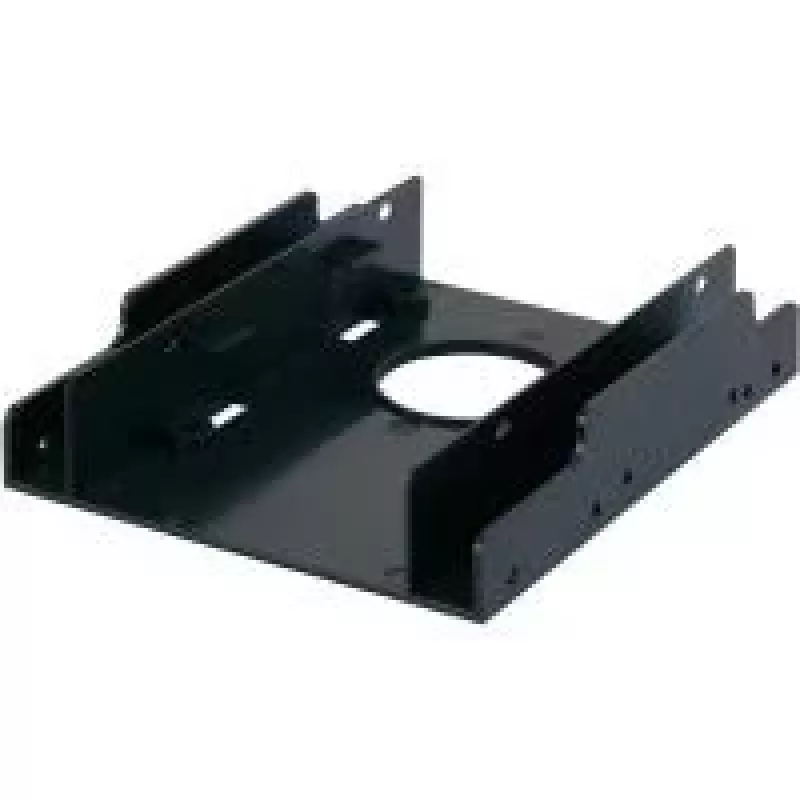 RENKFORCE HDA-252P 3,5 palca na 2x 2,5 palca HDD/SSD montážny rám, kov, čierny