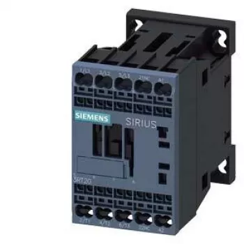 Siemens SIRIUS 3RT2 výkonový stýkač 3RT2018-2AP02, 3-pólový, 18 A, 24 V AC cievka, skrutkové svorky