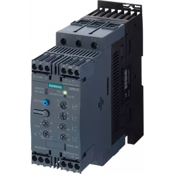 SIEMENS SIRIUS 3RW4038-1 softštartér, 37 kW, 72 A, 200-460 V AC, 24 V AC/DC ovládanie, skrutkové svorky 3RW40381BB04