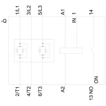 SIEMENS SIRIUS 3RW30361BB04 softštartér, 400V, 32A, 15kW, 24V AC/DC ovládanie