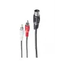 Shiverpeaks BASIC-S DIN 5-pin konektor samec na 2 RCA konektor samec audiokábel, 1,5 m, čierny BS10312