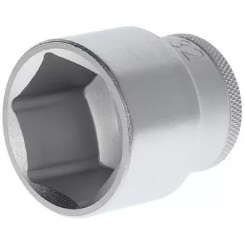GEDORE 1/2 palca pohon šesťhranný nástrčný kľúč 32 mm, 6-hran, chrómovaný, DIN 3124 6132740