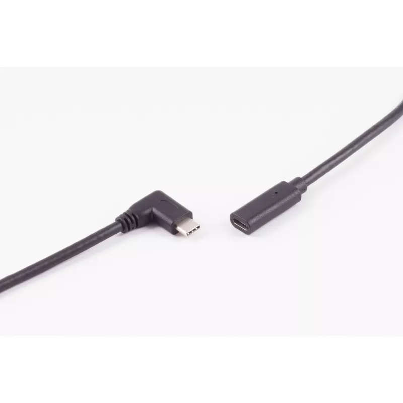 ShiverPeaks BS13-54015 USB 3.2 predlžovací kábel zahnutý 0,5m