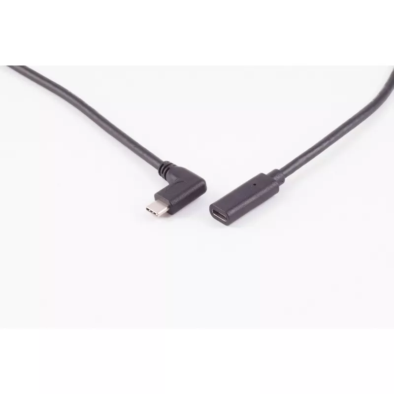 ShiverPeaks BS13-54015 USB 3.2 predlžovací kábel zahnutý 0,5m