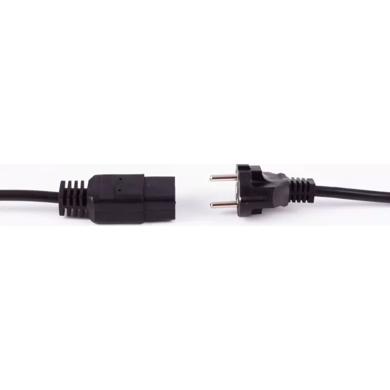 SHIVERPEAKS Basic napájací kábel Schuko na IEC C19, 3 m, 16 A, čierny BS60015-S