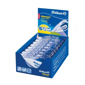 Pelikan blanco Maxi korekčný roller, 4,2 mm x 10 m, bez rozpúšťadiel, biely 340315