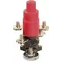 AS Schwabe 10960ET tepelný ochranný spínač, 230 V, 16 A, IP54, manuálne resetovanie, CEE konektor samec/samica