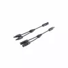 SHIVERPEAKS PV4 sada T-adapterových káblov, 2-na-1, 4 mm², čierna, 30 cm BS02-21032