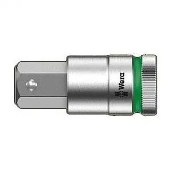 Wera 1/2 palca pohon vnútorný šesťhranný nástrčný bit, 19 mm, 60 mm dĺžka, pridržiavacia funkcia 05003829001