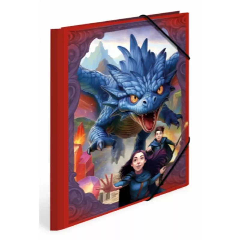 HERMA Dragon rohová gumičková mapa A3 kartón s 3 vnútornými chlopňami 20143