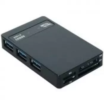 EXSYS EX-1635 USB 3.2 Gen 1 multi-čítačka kariet - čierna
