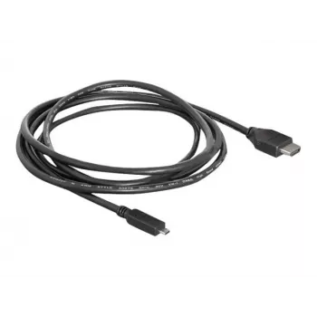 DeLOCK HDMI na Micro-HDMI kábel 2 m, 32 AWG, High Speed s Ethernet, 4K 82664